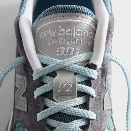 U991KH2 KITH New Balance 991V2 "Asphalt Lead Oyster Mushroom (Men's)