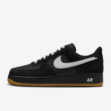 IB6388-001 Nike Air Force 1 '07 LV8 Black Gum Light Brown White (Men's)