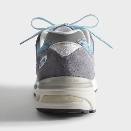 U991KH2 KITH New Balance 991V2 "Asphalt Lead Oyster Mushroom (Men's)