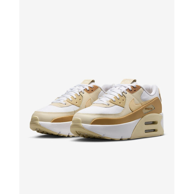 FD4328-112 Nike Max 90 LV8 White Club Gold Coconut Milk Team Gold (Women's)