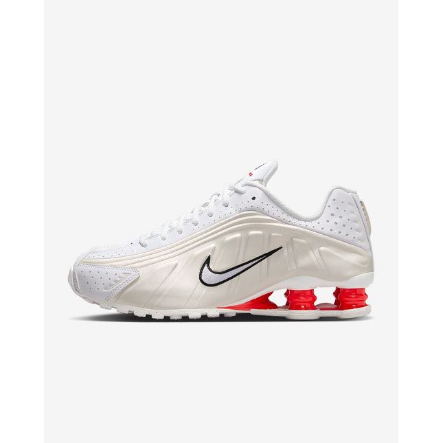 AR3565-103 Nike Shox R4 White Phantom Picante Red White (Women's)