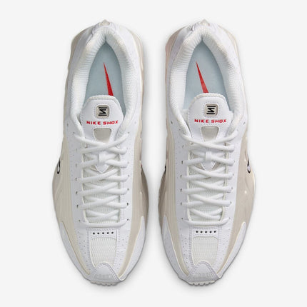 AR3565-103 Nike Shox R4 White Phantom Picante Red White (Women's)