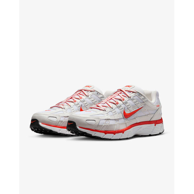 BV1021-107 Nike P-6000 White Platinum Tint Black Picante Red (Women's)
