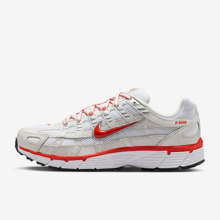 BV1021-107 Nike P-6000 White Platinum Tint Black Picante Red (Women's)