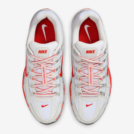 BV1021-107 Nike P-6000 White Platinum Tint Black Picante Red (Women's)