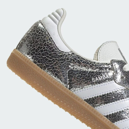 JR0035 adidas Originals Samba OG Metallic Silver (Women's)