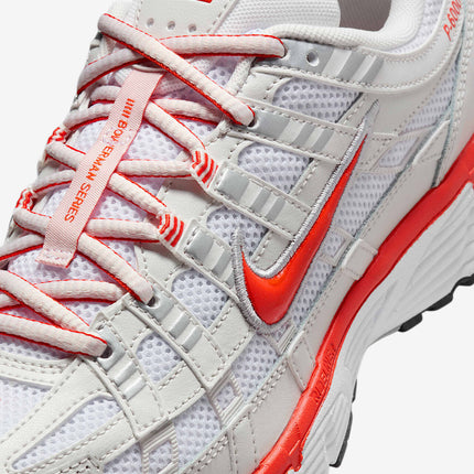 BV1021-107 Nike P-6000 White Platinum Tint Black Picante Red (Women's)