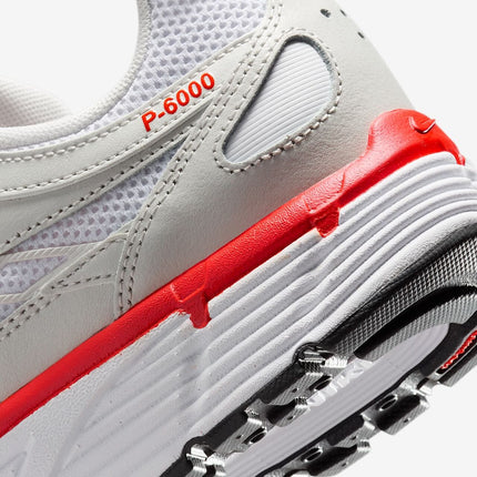 BV1021-107 Nike P-6000 White Platinum Tint Black Picante Red (Women's)