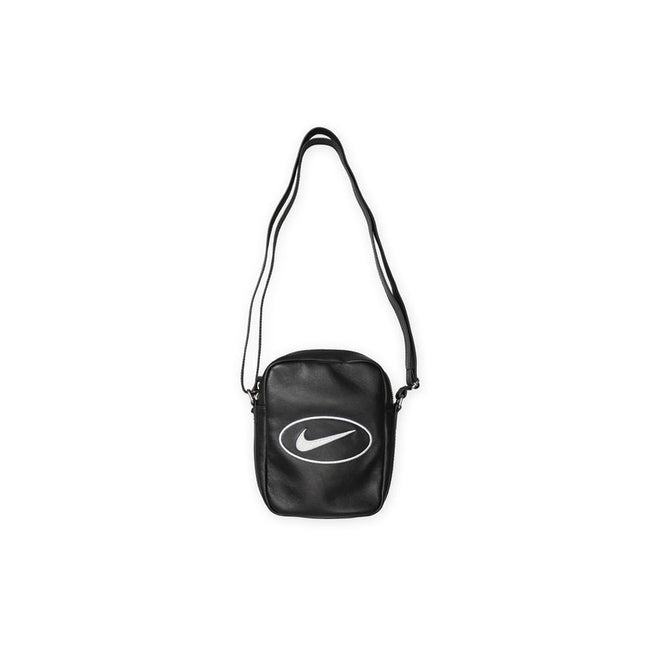 Supreme x Nike Leather Shoulder Bag Black HJ7964-045