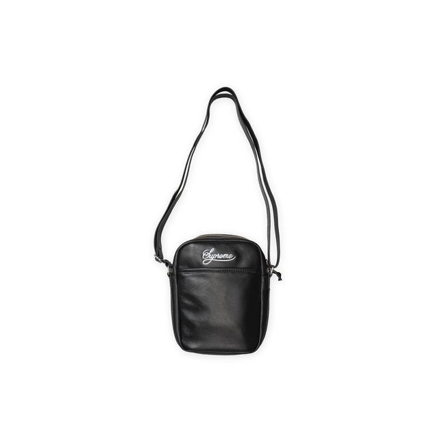 Supreme x Nike Leather Shoulder Bag Black HJ7964-045