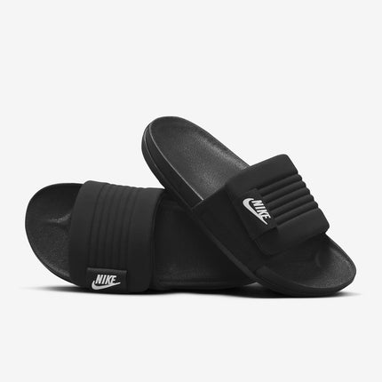 DQ9624-001 Nike Offcourt Adjust Slide Black Black White (Men's)