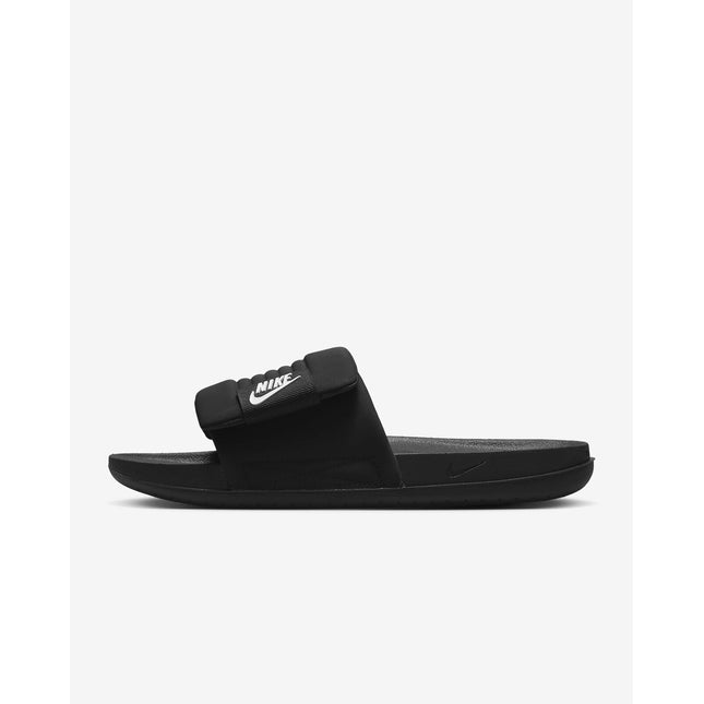 DQ9624-001 Nike Offcourt Adjust Slide Black Black White (Men's)