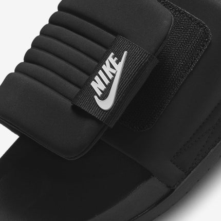 DQ9624-001 Nike Offcourt Adjust Slide Black Black White (Men's)