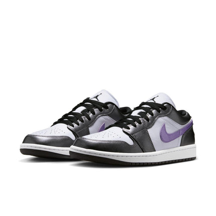 HJ5910-105 Nike Women's Air Jordan 1 Low Metallic Purple (Women's)