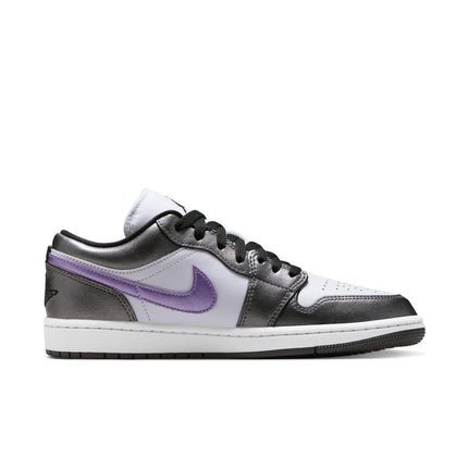 HJ5910-105 Nike Women's Air Jordan 1 Low Metallic Purple (Women's)