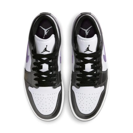 HJ5910-105 Nike Women's Air Jordan 1 Low Metallic Purple (Women's)