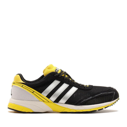 JP7635 adidas Adizero Adios OG Core Black Silver Metallic Yellow (Women's)