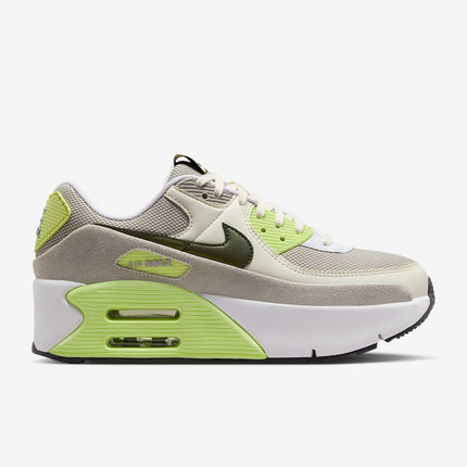 IB8061-100 Nike Air Max 90 LV8 White Pale Ivory College Grey Light Lemon (Men's)