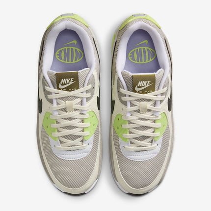 IB8061-100 Nike Air Max 90 LV8 White Pale Ivory College Grey Light Lemon (Men's)