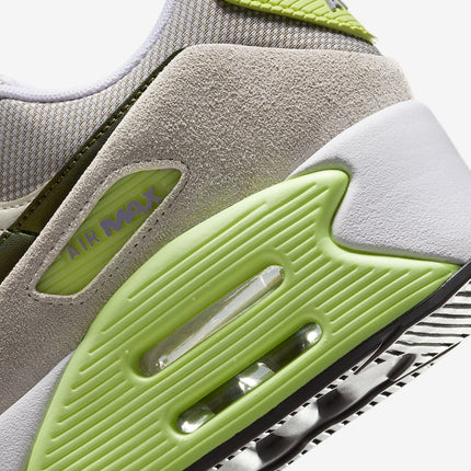 IB8061-100 Nike Air Max 90 LV8 White Pale Ivory College Grey Light Lemon (Men's)