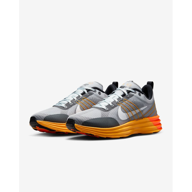 DV2440-007 Nike Lunar Roam Wolf Grey Pure Platinum Total Orange White (Men's)