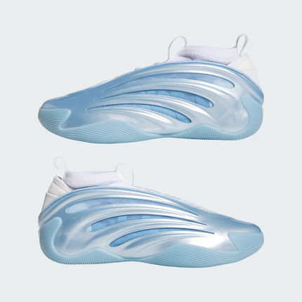 JH6482 adidas Harden Vol.9 Glow Blue Cloud White Core Black (Men's)