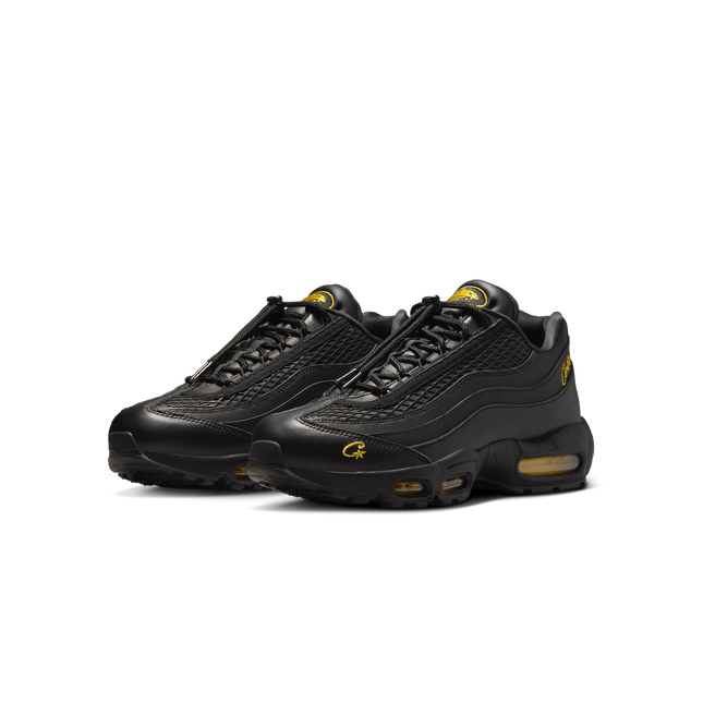 FB2709-003 Corteiz Nike Air Max 95 Black and Tour Yellow (Men's)
