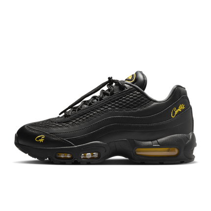 FB2709-003 Corteiz Nike Air Max 95 Black and Tour Yellow (Men's)