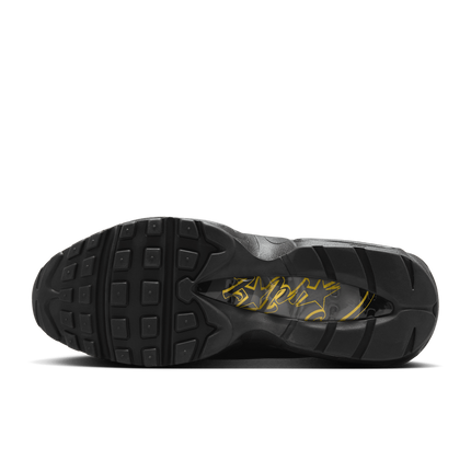 FB2709-003 Corteiz Nike Air Max 95 Black and Tour Yellow (Men's)