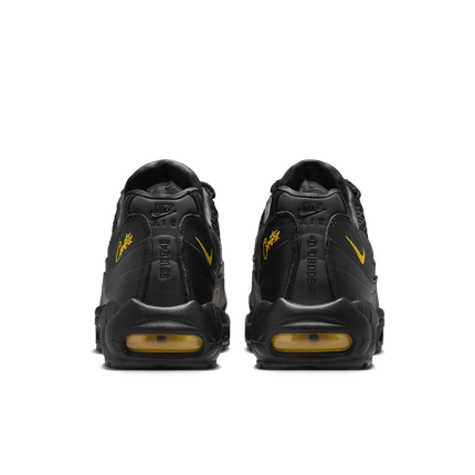 FB2709-003 Corteiz Nike Air Max 95 Black and Tour Yellow (Men's)