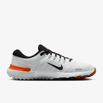 FN0332-103 Nike Free Golf Next Nature White Safety Orange Black (Men's)