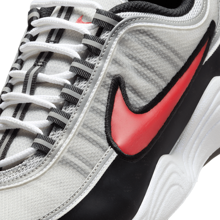 II1161-095 Nike Air Zoom Spiridon Metallic Silver Sport Red (Men's)