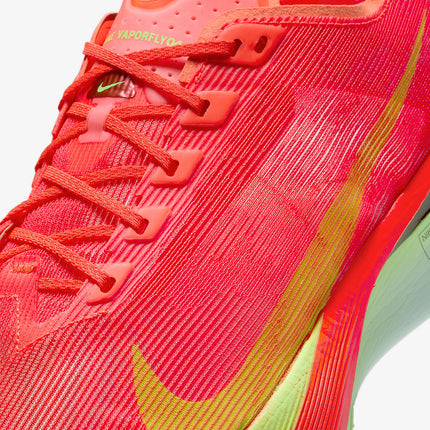 HF6414-600 Nike VaporFly 4 Bright Crimson Lime Blast Mint Foam (Men's)