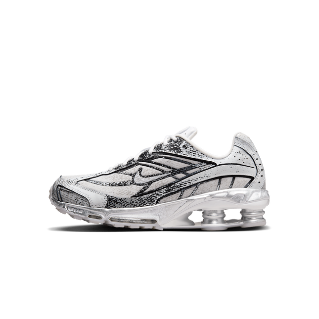 IB8174-100 Nike Shox Ride 2 White Metallic Platinum Black Flat Gold (Men's)