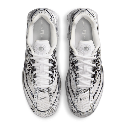 IB8174-100 Nike Shox Ride 2 White Metallic Platinum Black Flat Gold (Men's)