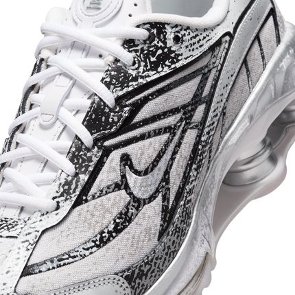 IB8174-100 Nike Shox Ride 2 White Metallic Platinum Black Flat Gold (Men's)