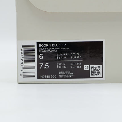 IH0892-900 Nike Book 1 Blue Blood (H0892-900/IH0888-900) (Men's)