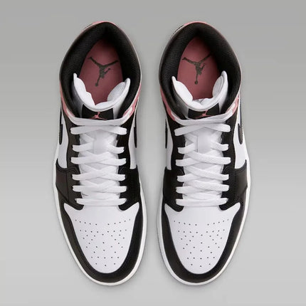 DQ8426-100 Nike Air Jordan 1 Mid White Rust Pink Black (Men's)