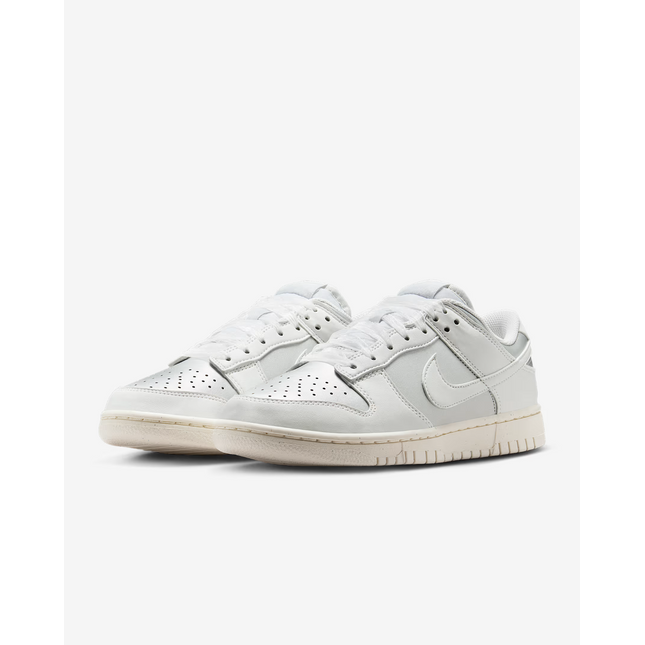 IB7311-001 Nike  Dunk Low Next Nature Metallic Platinum (Women's)