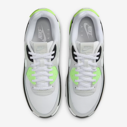 FD4328-002 Nike Air Max 90 LV8  Shoes  Photon Dust Lime Blast  Black (Women's)