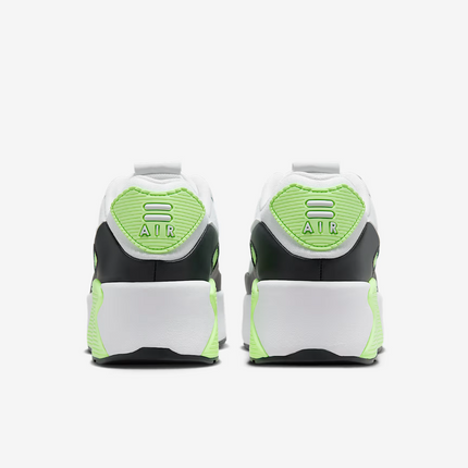 FD4328-002 Nike Air Max 90 LV8  Shoes  Photon Dust Lime Blast  Black (Women's)