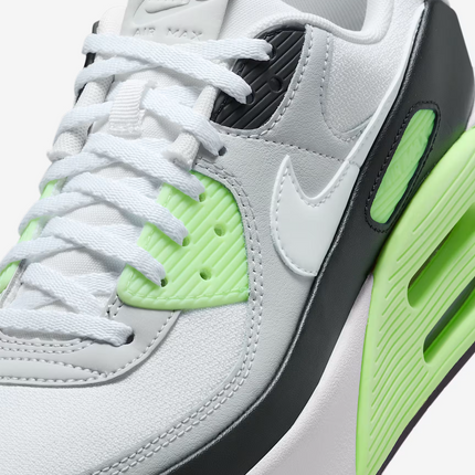 FD4328-002 Nike Air Max 90 LV8  Shoes  Photon Dust Lime Blast  Black (Women's)