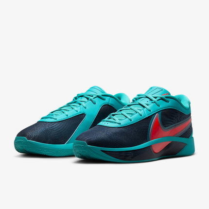 FJ7807-300 Nike Giannis Freak 6 Dusty Cactus Bright Crimson Obsidian (Men's)
