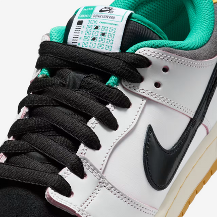 HJ4132-100 CSEF Nike SB Dunk Low Pro QS White and Black (Men's)