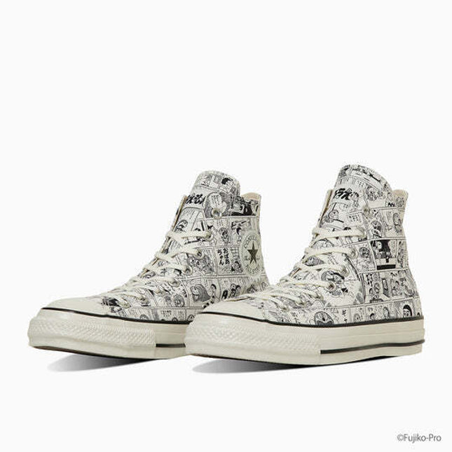 31314980 DORAEMON Converse All Star Aged CP Hi Off White (Men's)