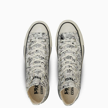 31314980 DORAEMON Converse All Star Aged CP Hi Off White (Men's)