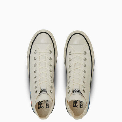 31315001 DORAEMON Converse All Star Aged FP Hi Off White (Men's)