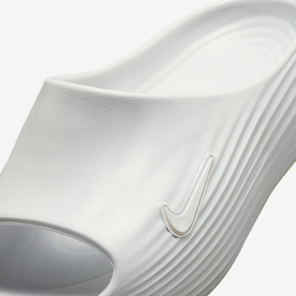 HV4479-100 Nike ReactX Rejuven8 Slide Triple White (Men's)