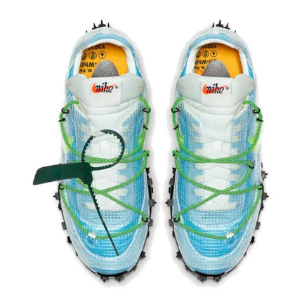CD8180-400 Off-White �~ Nike Waffle Racer Vivid Sky  (Women's)
