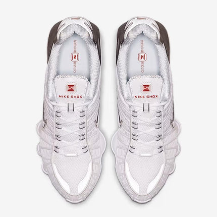 AV3595-100 Nike Shox TL White Metallic Silver (Men's)